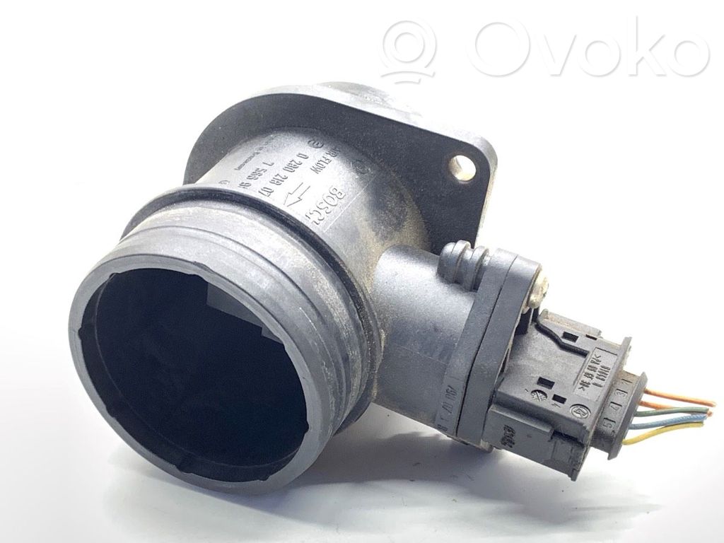 BMW 1 E81 E87 Mass air flow meter 