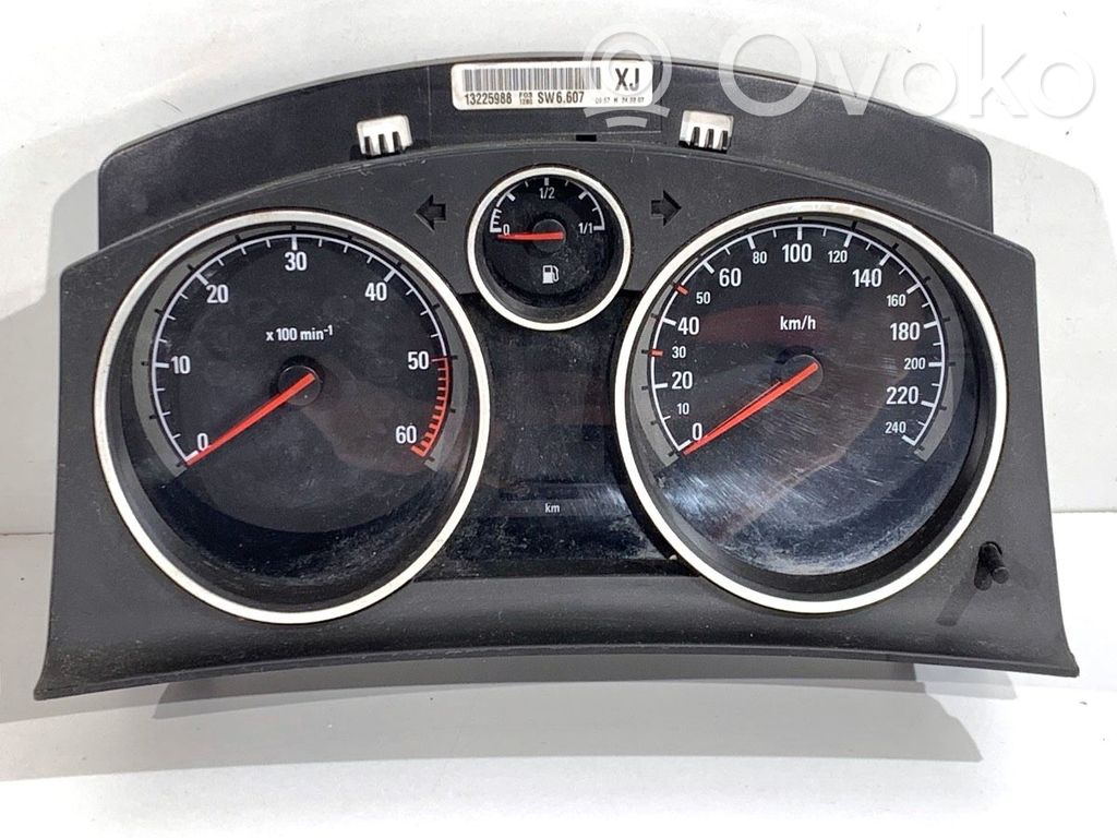 Opel Astra H Tachimetro (quadro strumenti)