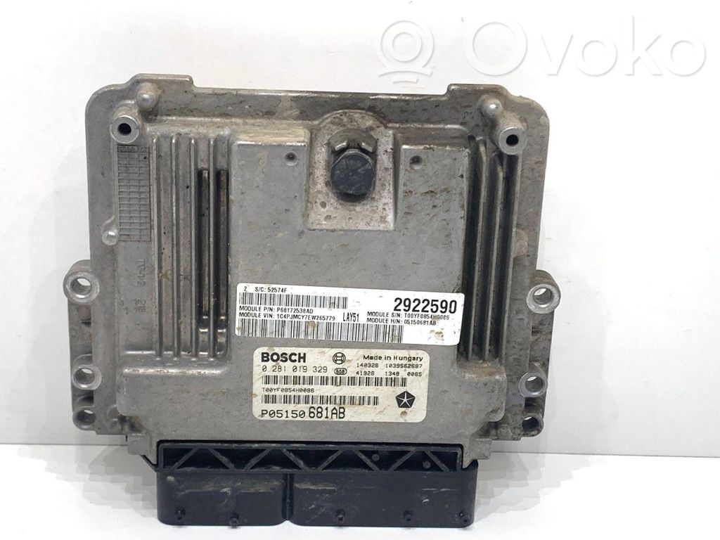 Jeep Cherokee Engine control unit/module ECU 