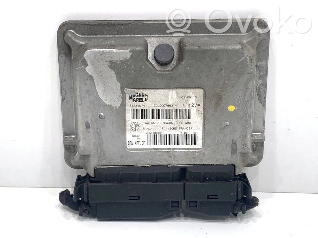 Fiat Panda II Engine control unit/module ECU 