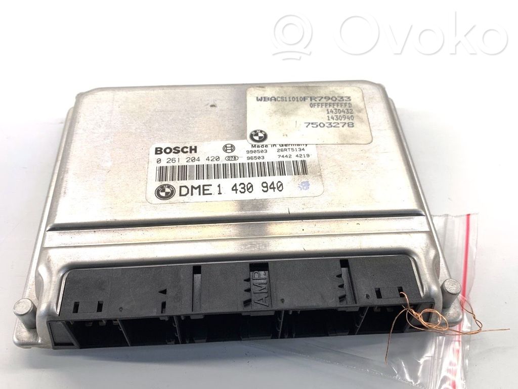 Unidad de control/módulo ECU del motor   1430940