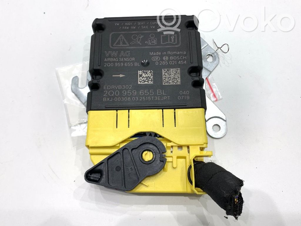 Skoda Scala Airbag deployment crash/impact sensor 