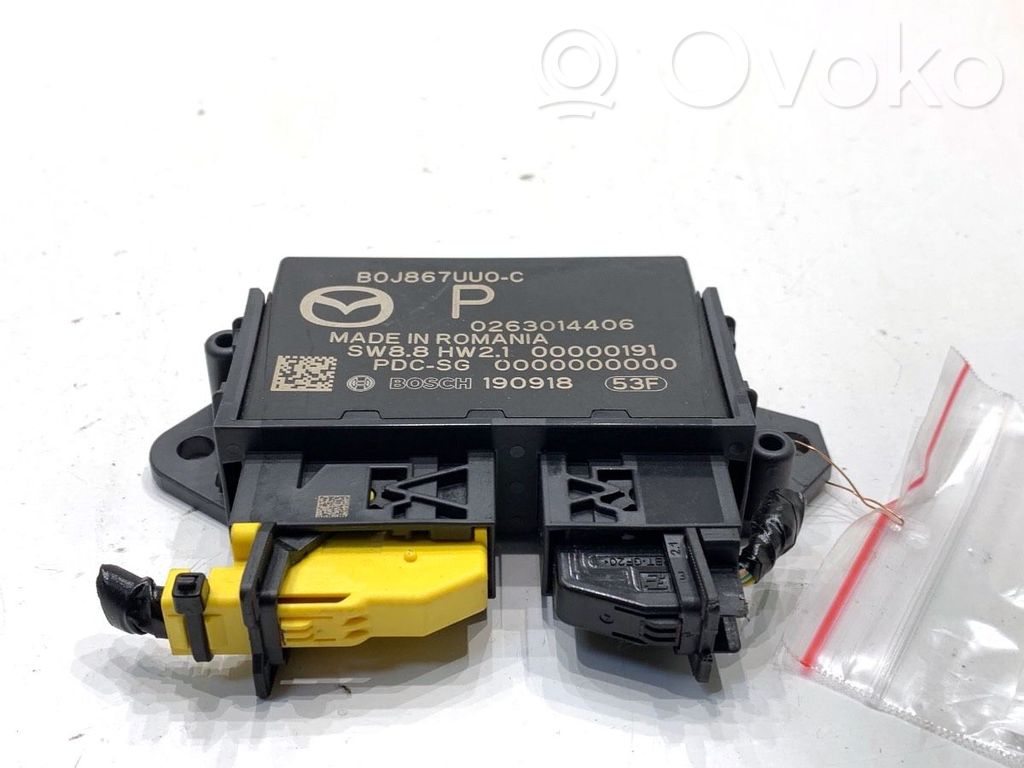 Mazda 3 Parking PDC control unit/module 