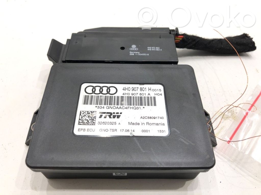 Audi A6 S6 C7 4G Moduł / Sterownik hamulca