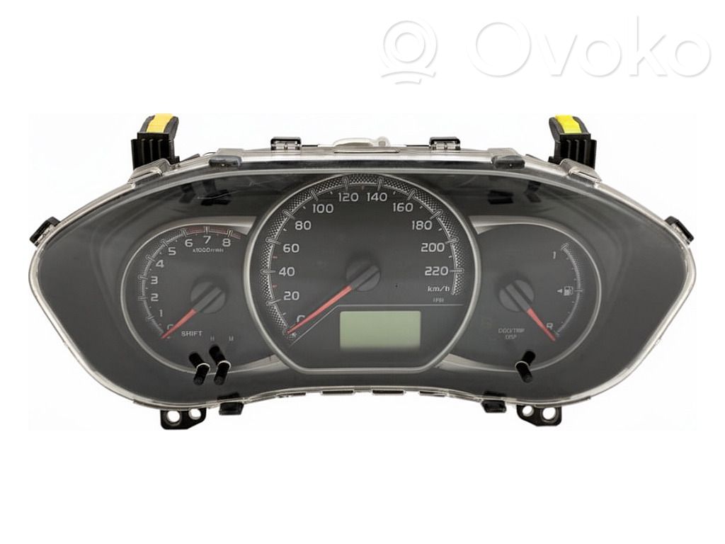 Toyota Yaris Vitezometru (grup de instrumente)