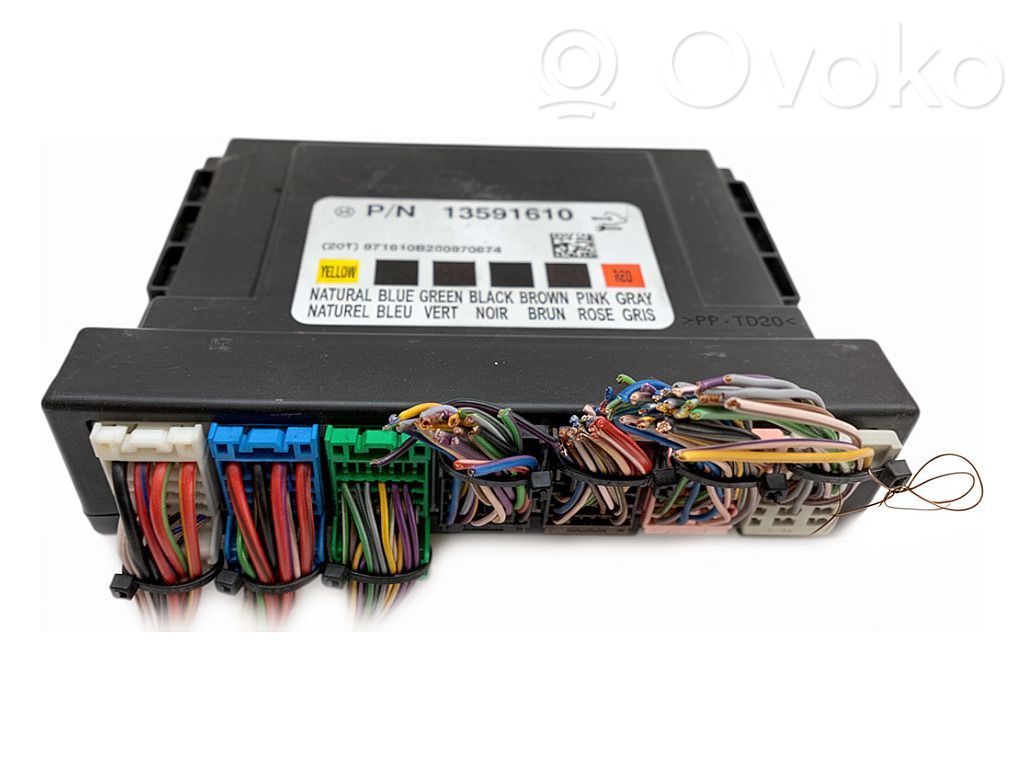 Opel Astra J Modulo di controllo del corpo centrale