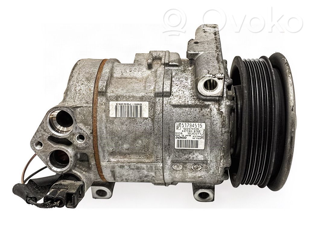 Fiat Bravo Compresor (pompă) aer condiționat (A/C)