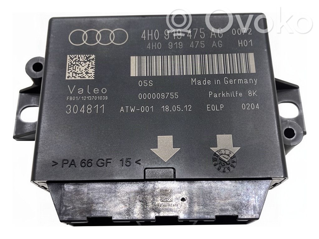 Audi A8 S8 D4 4H Unitate/modul de comandă parcare PDC 