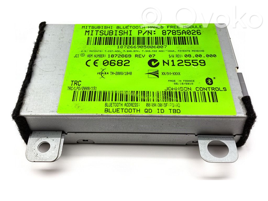 Mitsubishi Outlander Bluetoothin ohjainlaite/moduuli