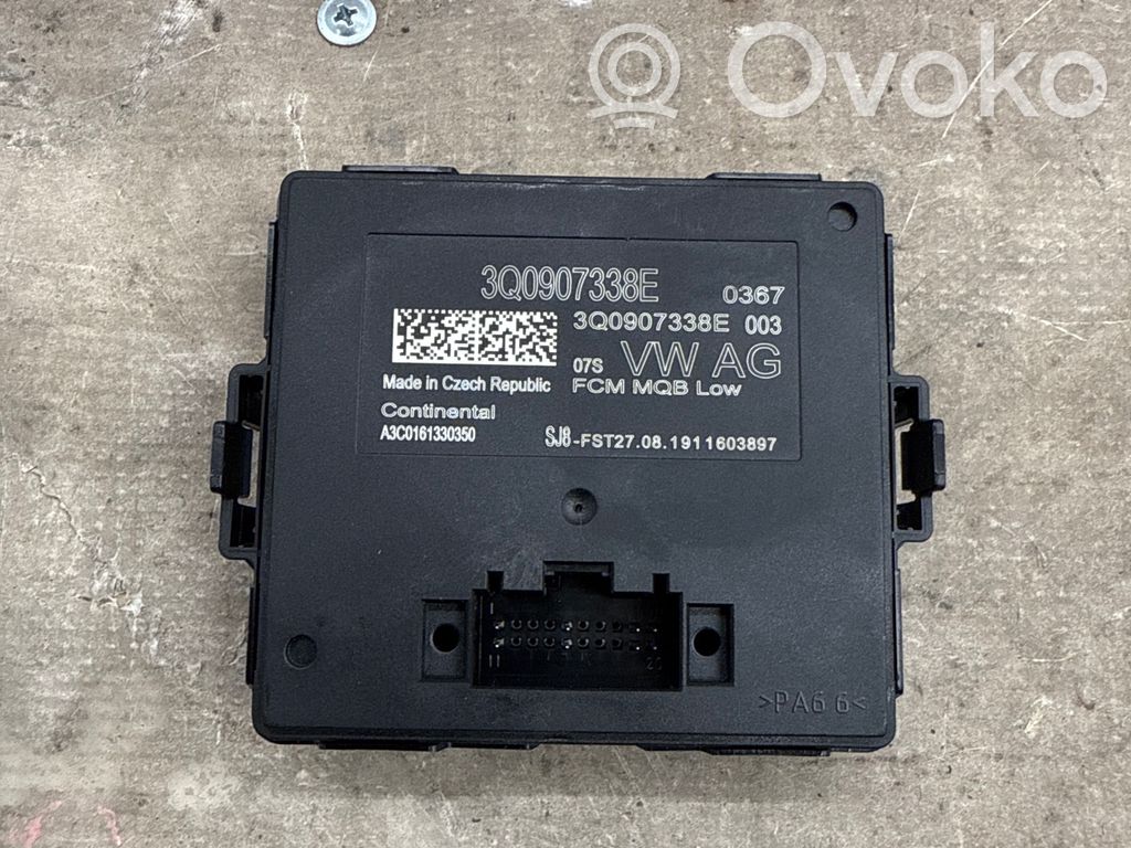 Audi A3 S3 8V Other control units/modules 