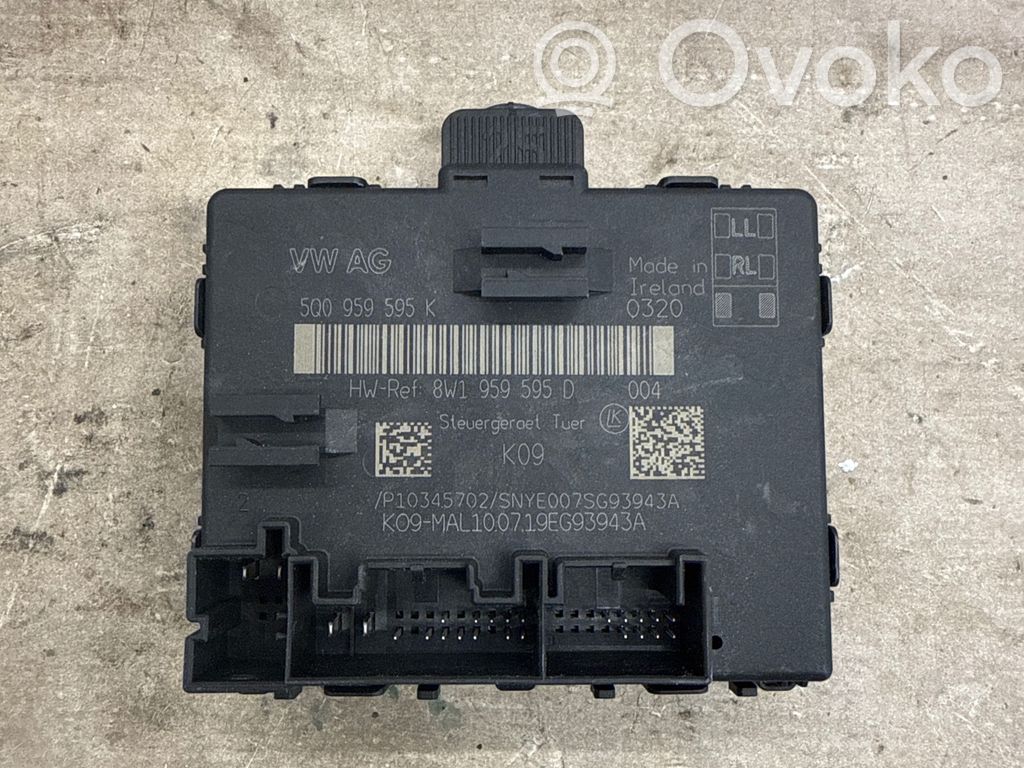 Audi A3 S3 8V Door control unit/module 