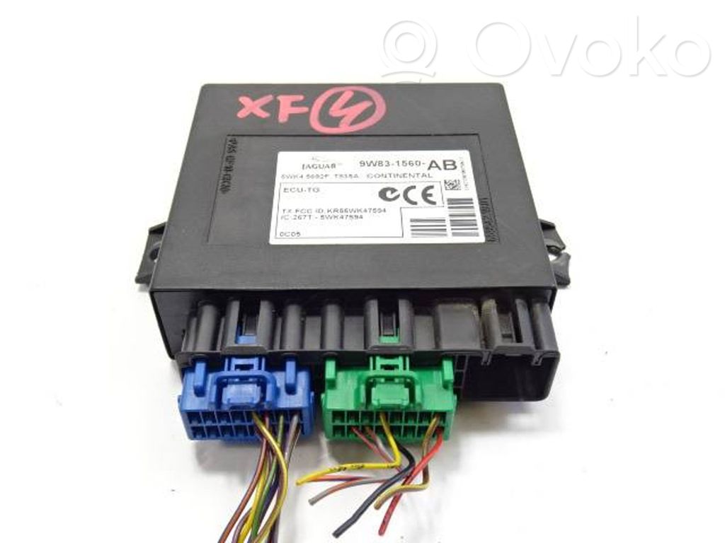 Jaguar XF X250 Tire pressure control unit 