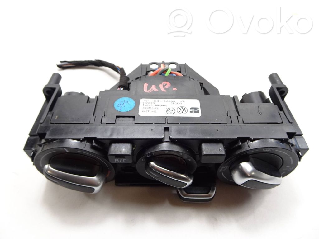 Volkswagen Up Climate control unit 