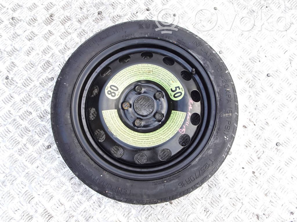 Volkswagen Golf VII Roue de secours R16 