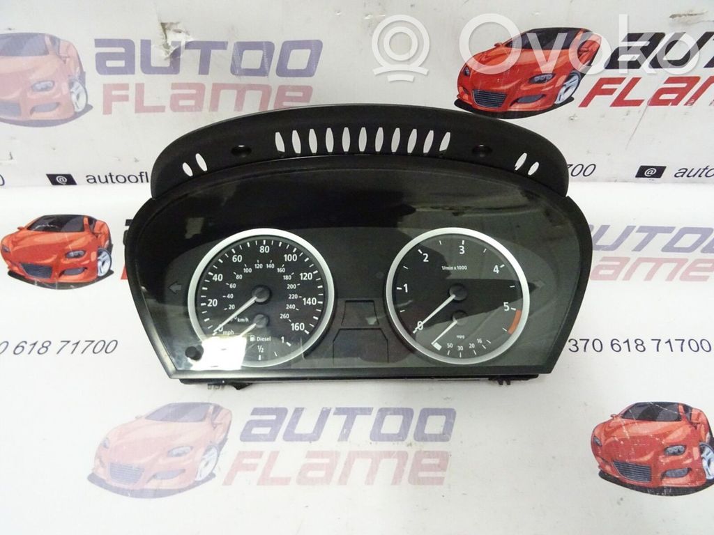 BMW 5 E60 E61 Speedometer (instrument cluster) 