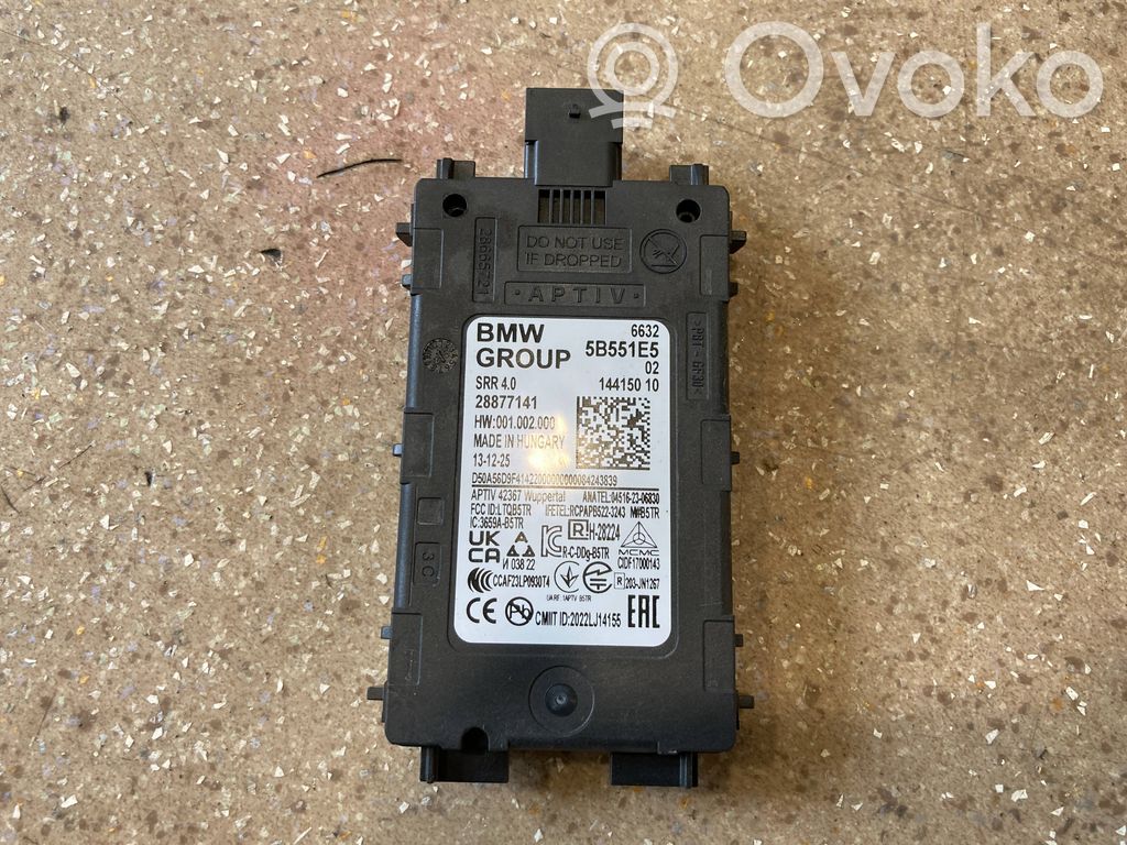BMW 5 G60 G61 Radarsensor Totwinkel Spurwechsel 