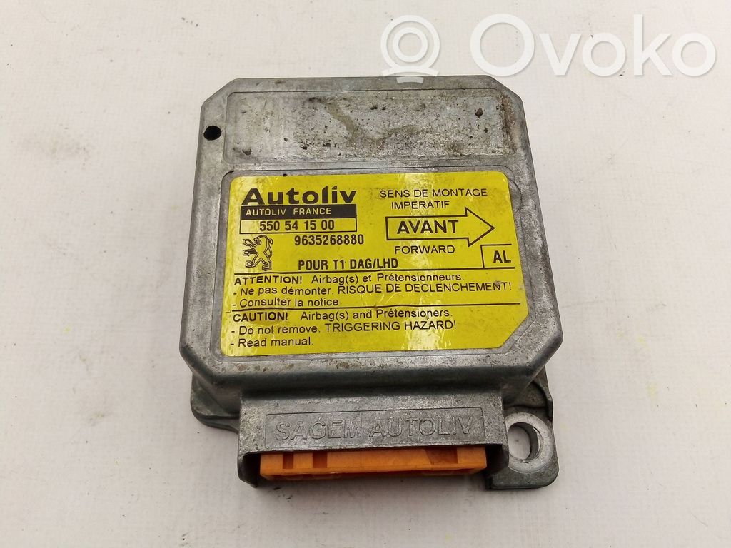 Peugeot 206 Airbag control unit/module 