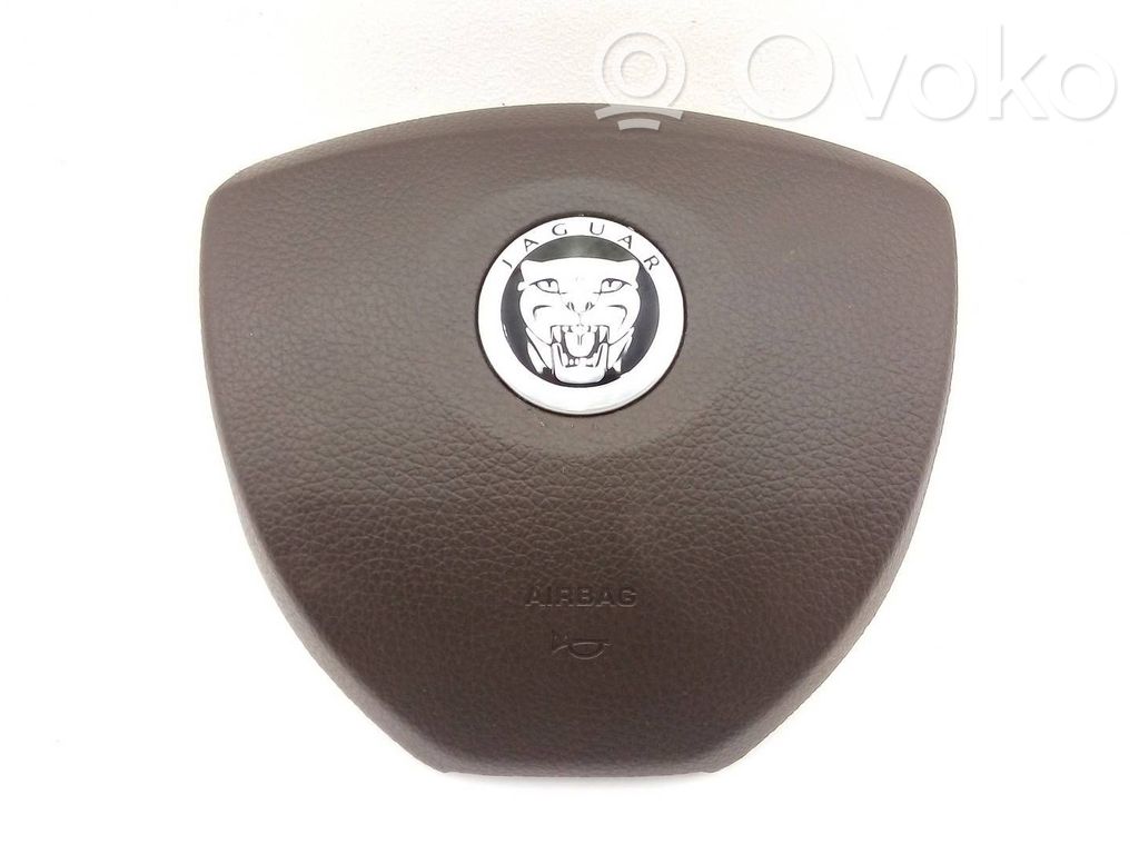 Jaguar XF X250 Poduszka powietrzna Airbag kierownicy 