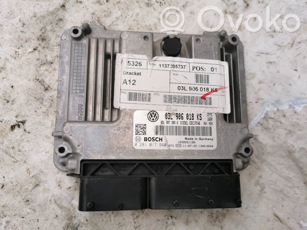 Volkswagen Sharan Engine control unit/module 
