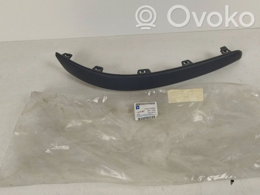 Opel Astra H Listwa zderzaka tylnego 