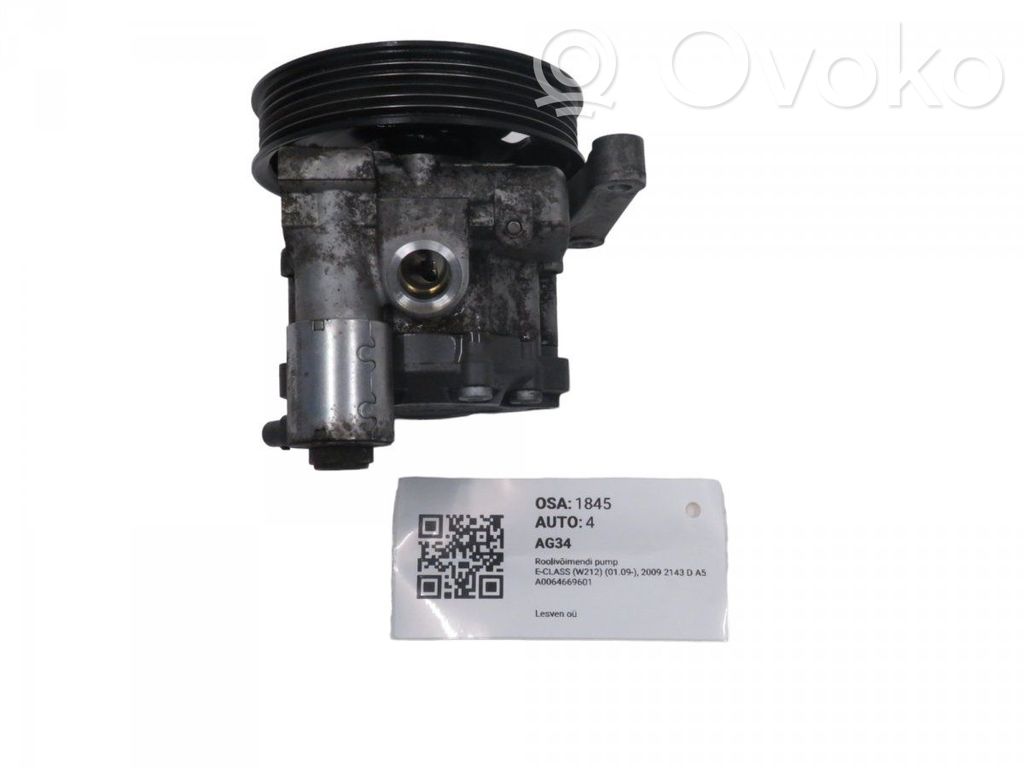 Mercedes-Benz E W212 Pompă servodirecție 