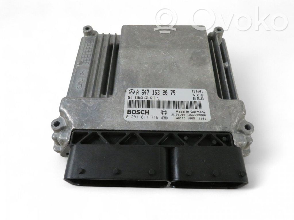 Mercedes-Benz E W211 Engine control unit/module 