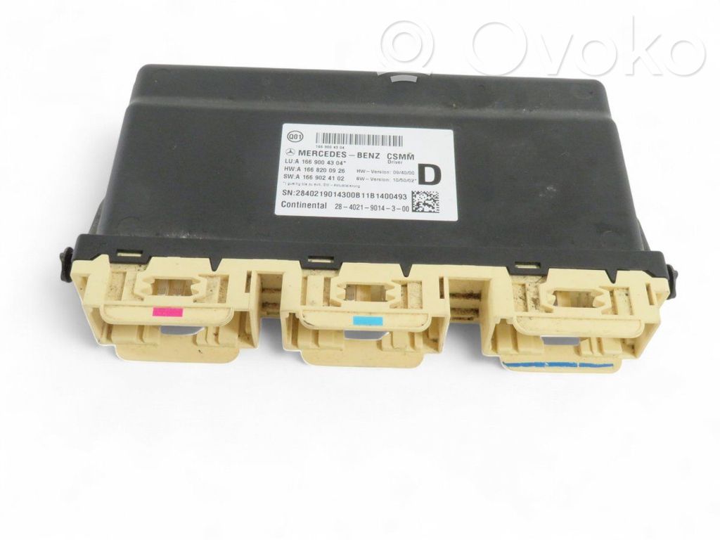 Module de commande de siège   A1669004304,A1669004304,A1669008506