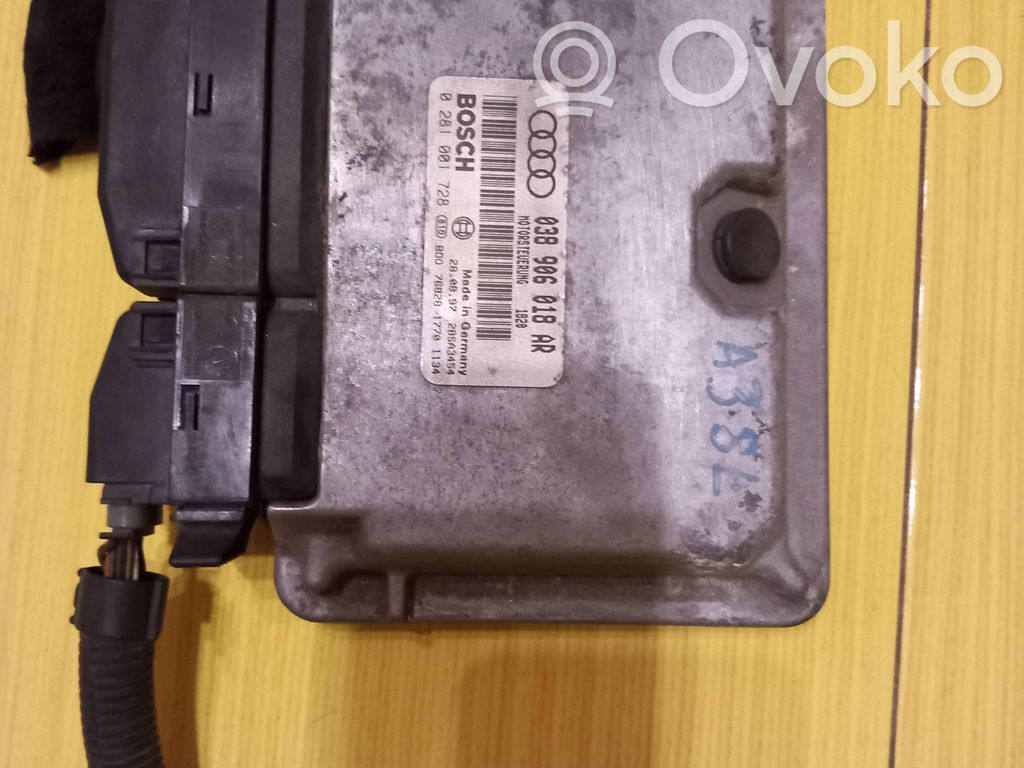 Engine control unit/module   038906018AR,0281001728