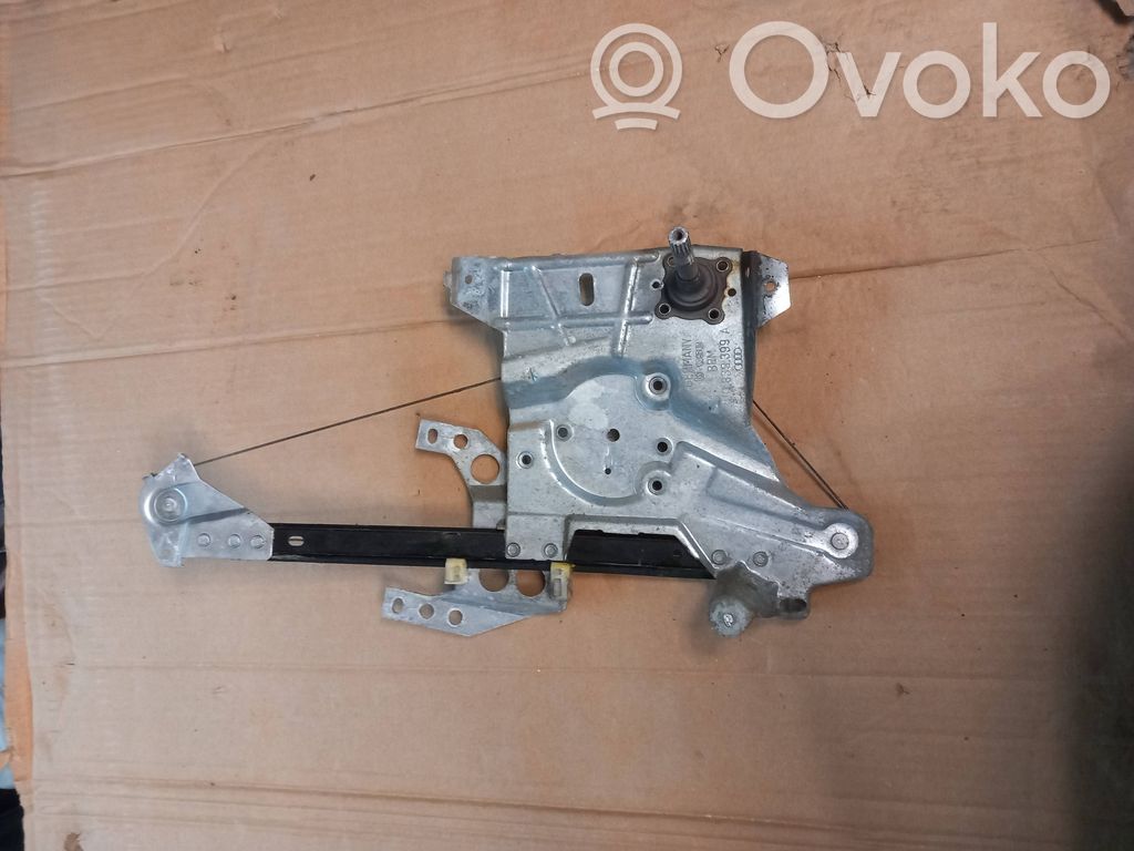 Audi A4 S4 B5 8D Regulador manual de la ventanilla trasera 