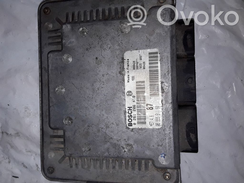 Peugeot 607 Engine control unit/module 