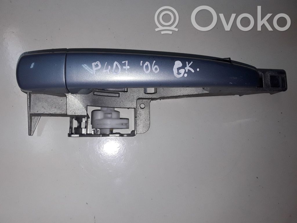 Peugeot 407 Manecilla externa puerta trasera 