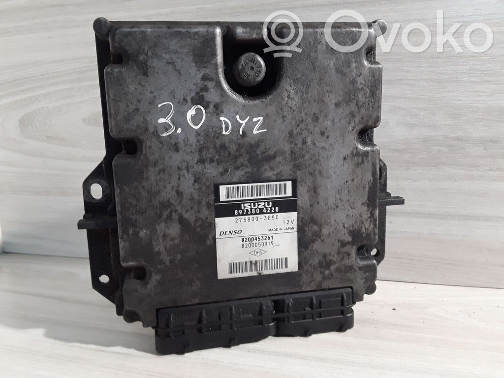 Engine control unit/module   8200453261,8973804220,2758003850
