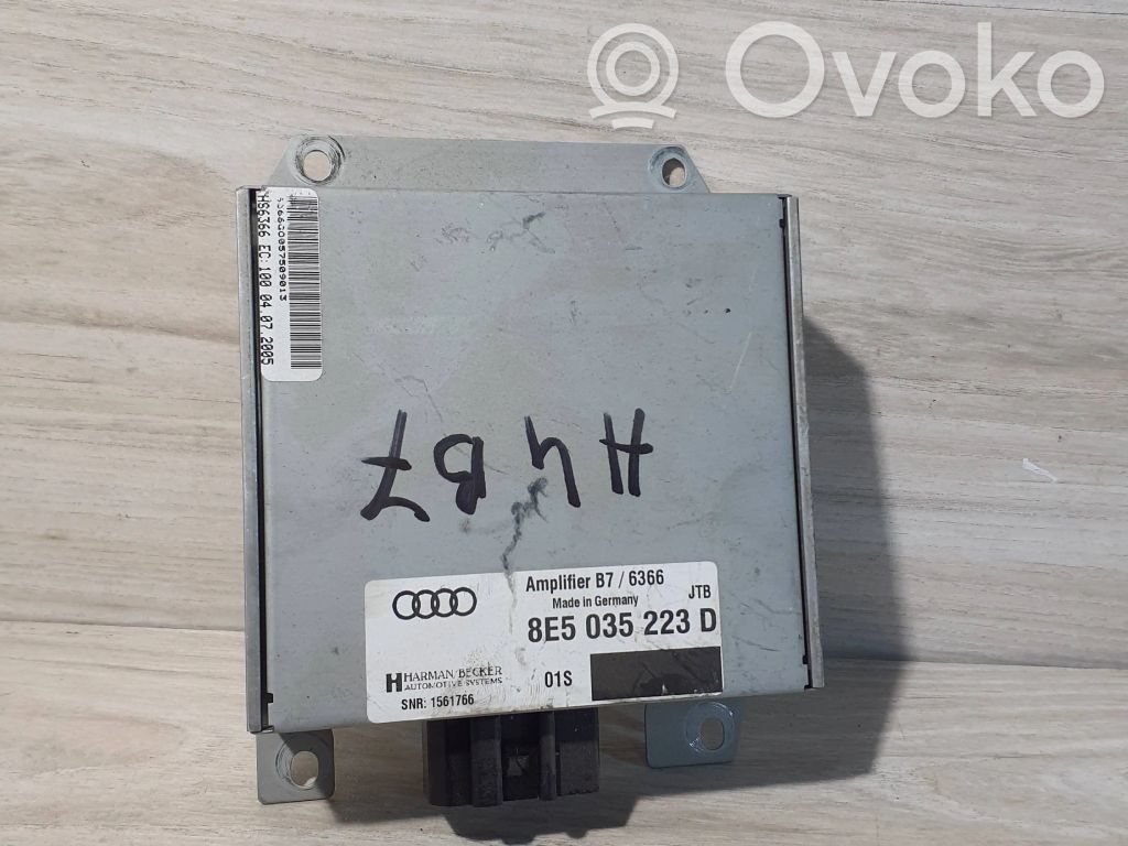 Audi A4 S4 B7 8E 8H Sound amplifier 