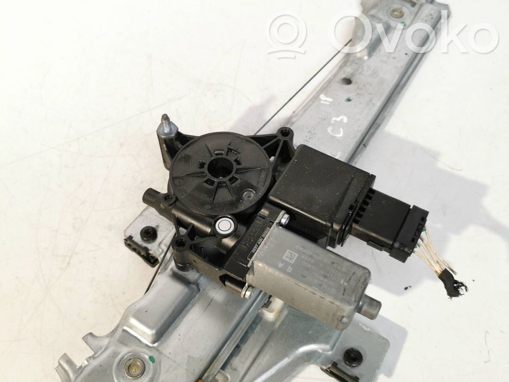 Citroen C3 Rear door window regulator with motor 