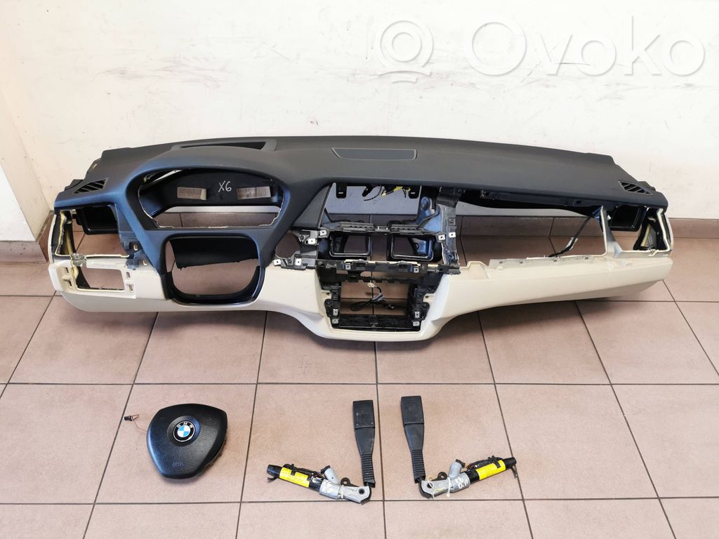 BMW X6 E71 Airbag set with panel 
