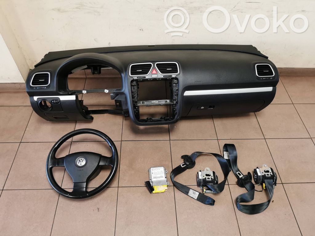 Volkswagen Scirocco Drošības spilvenu komplekts ar paneli 