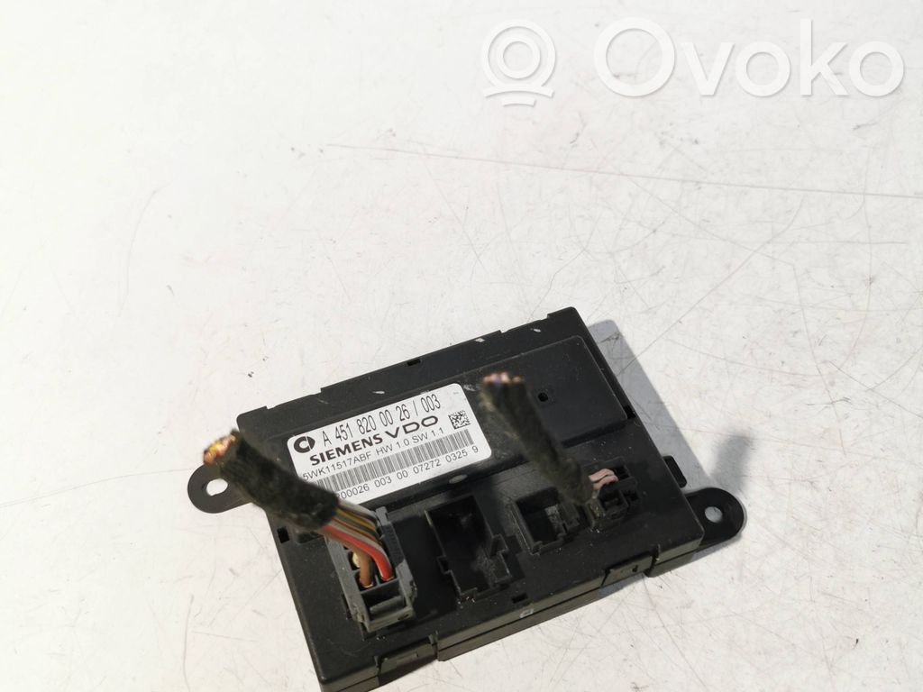 Smart ForTwo II Unitate/modul de comandă închidere centralizată 