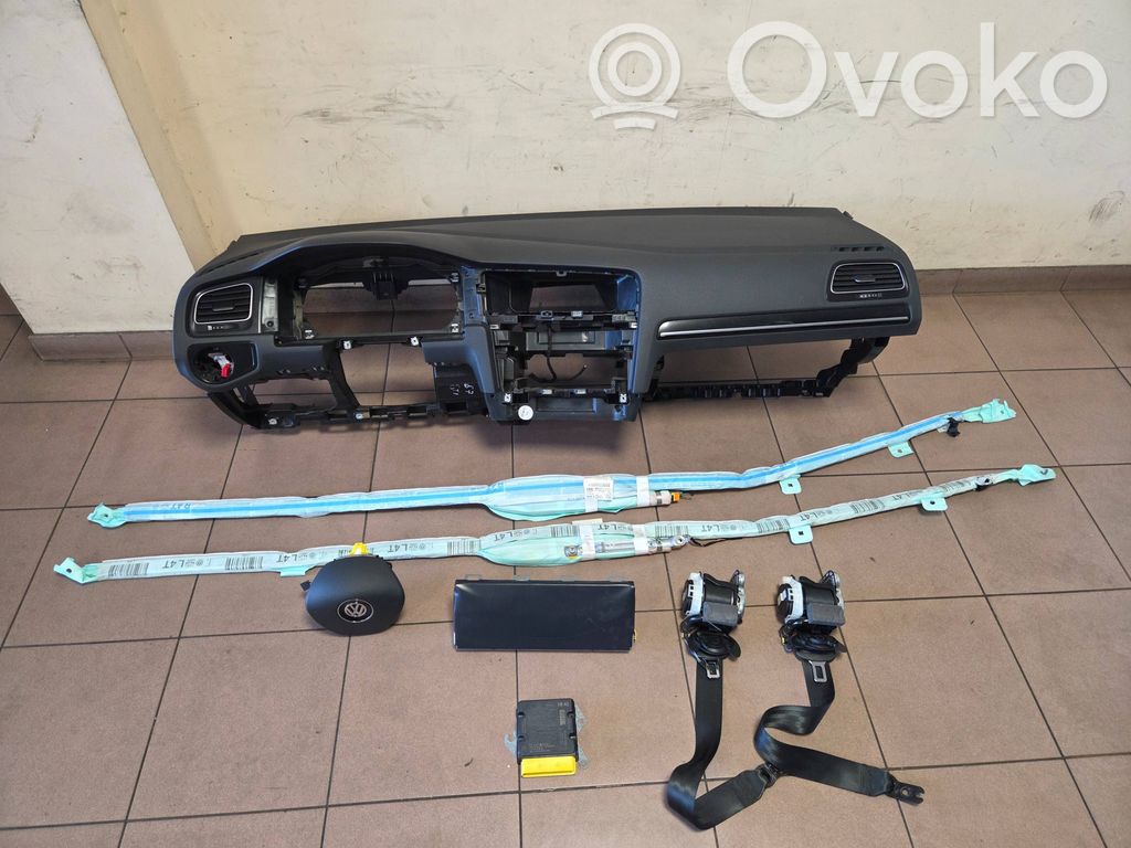 Volkswagen Golf VII Set planșă bord cu airbag 