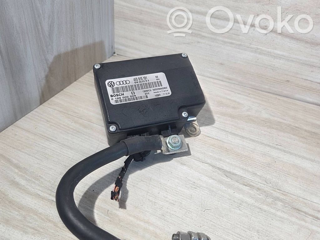 Audi A8 S8 D3 4E Battery control module 