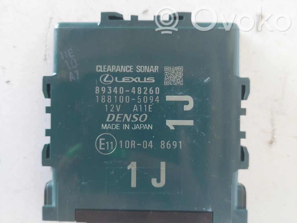 Lexus RX 450H Parking PDC control unit/module 