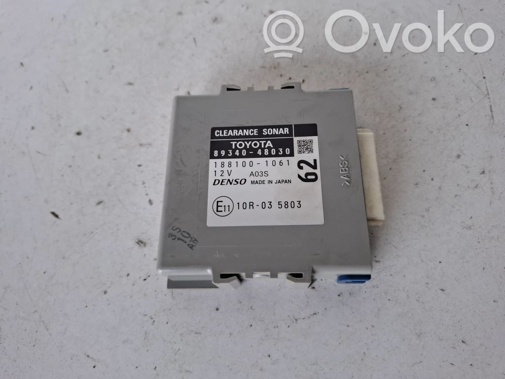 Lexus RX 450H Parking PDC control unit/module 