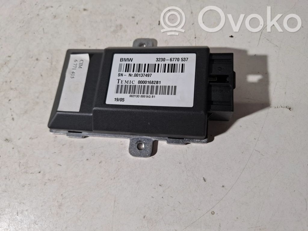 BMW 7 E65 E66 Vairo kolonėlės valdymo blokas 