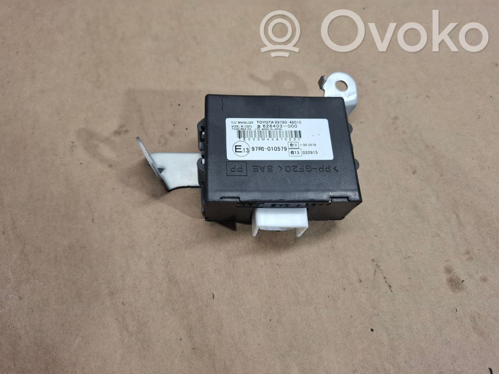 Lexus RX 300 Immobilizer control unit/module 