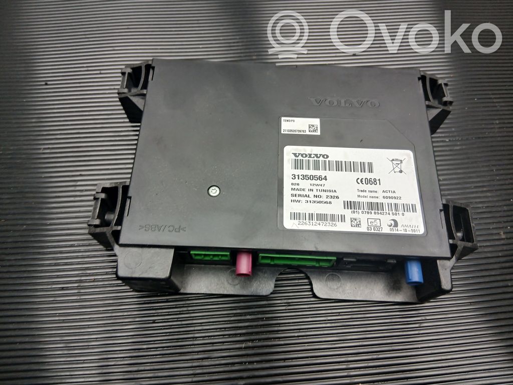 Volvo V60 Phone control unit/module 
