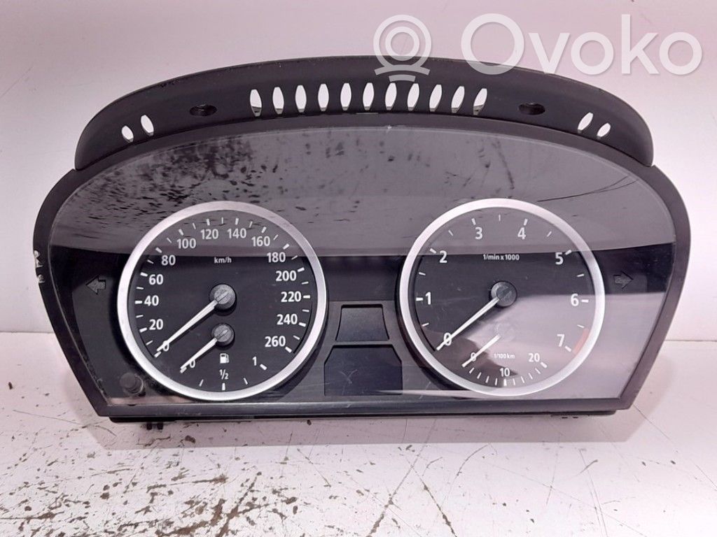 BMW 5 E60 E61 Speedometer (instrument cluster) 