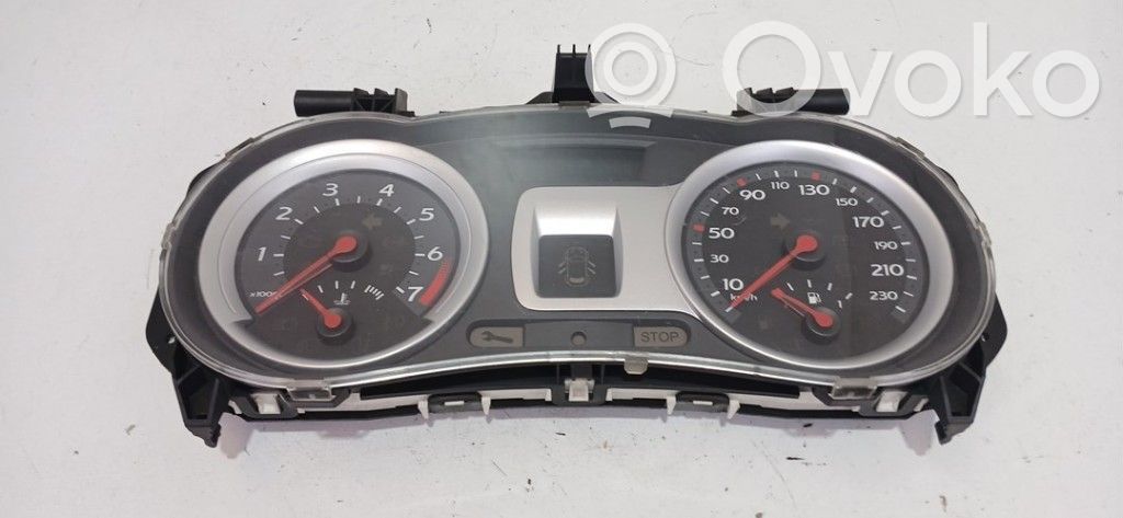 Renault Clio III Speedometer (instrument cluster) 