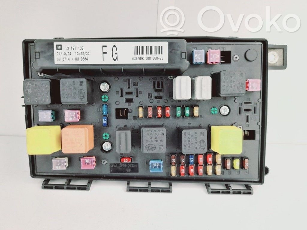 Opel Astra G Set cutie siguranțe 