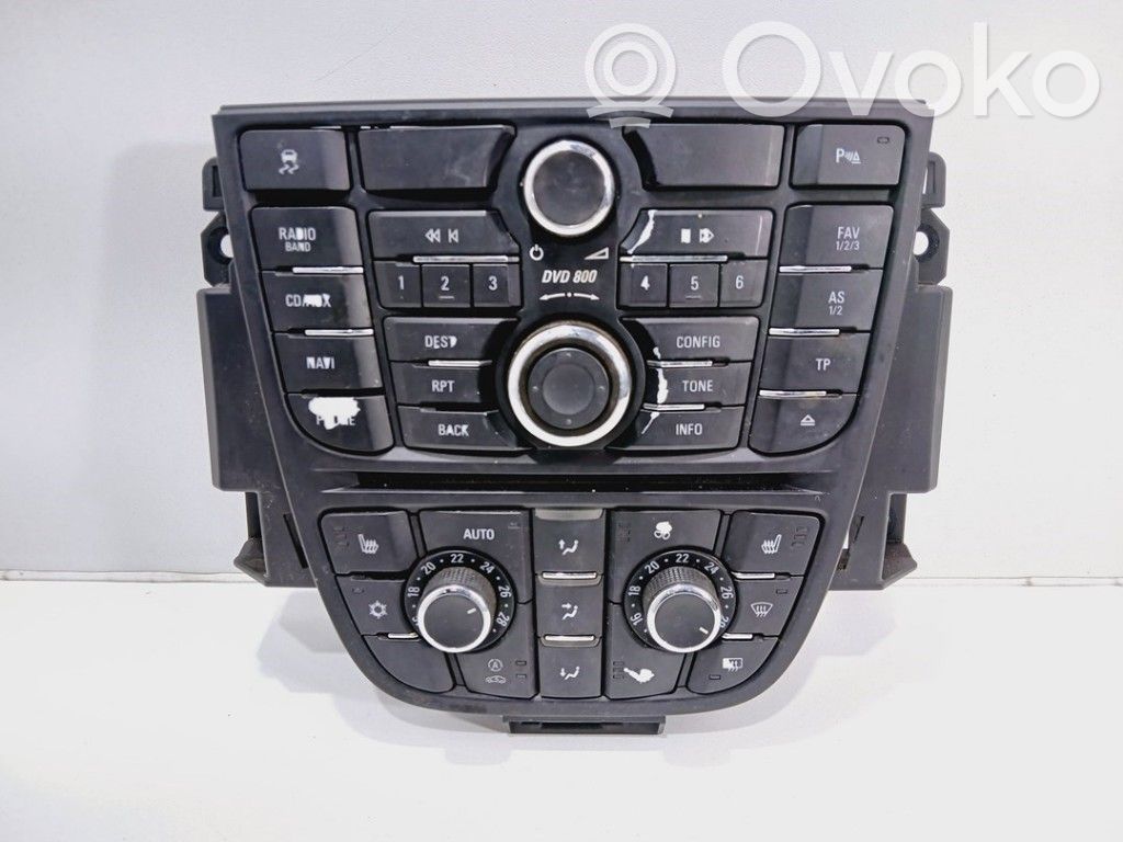 Opel Astra J Sound control switch 