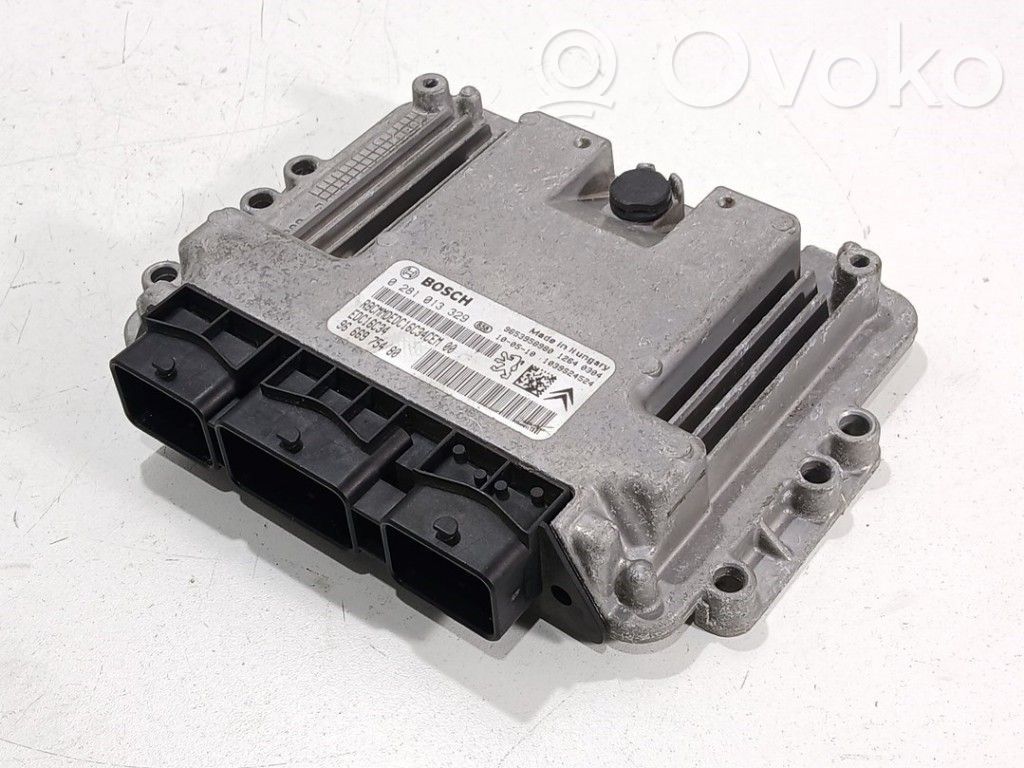 Engine control unit/module   0281013329,9666975480,0281013329,9666975480