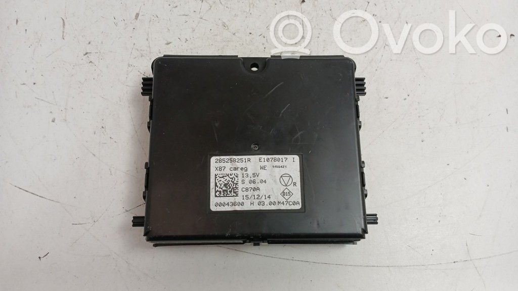 Autres unités de commande / modules   285258251R,285258251R
